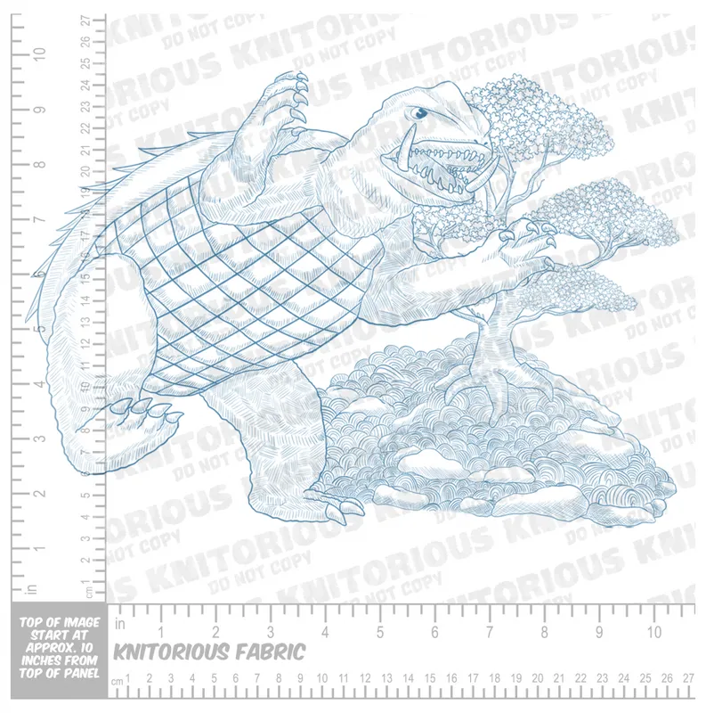 *Pre-Order* Monster Toile - White Panels