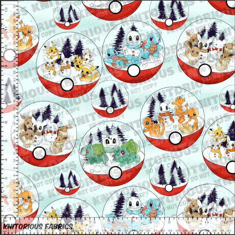 *Pre-Order* PKM Matching Snowmens Globe