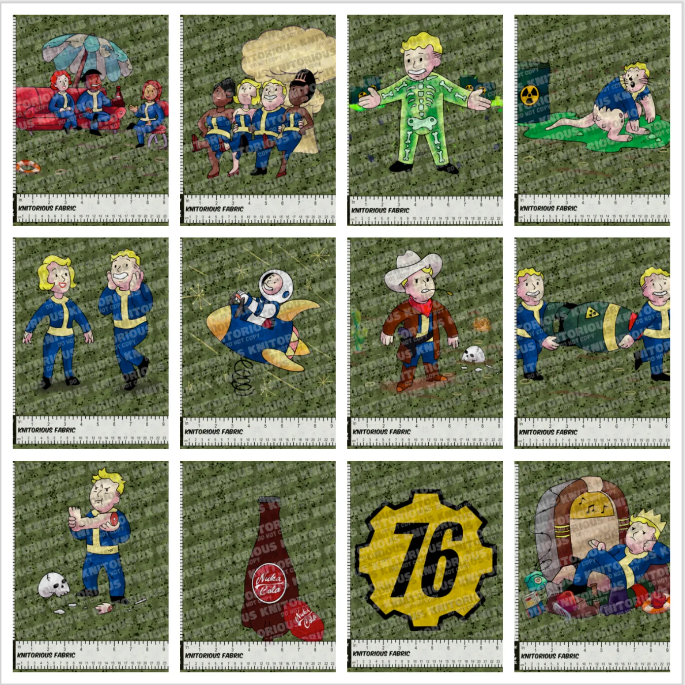 *Pre-Order* Toxic Memes Panels (GREEN)