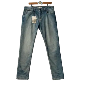 Premium Medium Wash Denim Jeans (Zara)