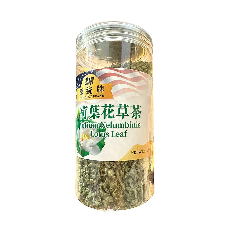 President He Ye Tea  ( Lotus Leaf ) 总统牌荷叶花草茶 16oz