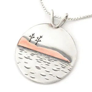 Presque Isle Autumn Shoreline Pendant