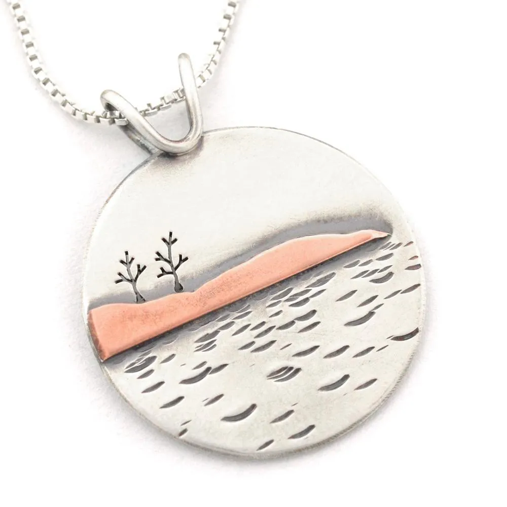 Presque Isle Autumn Shoreline Pendant