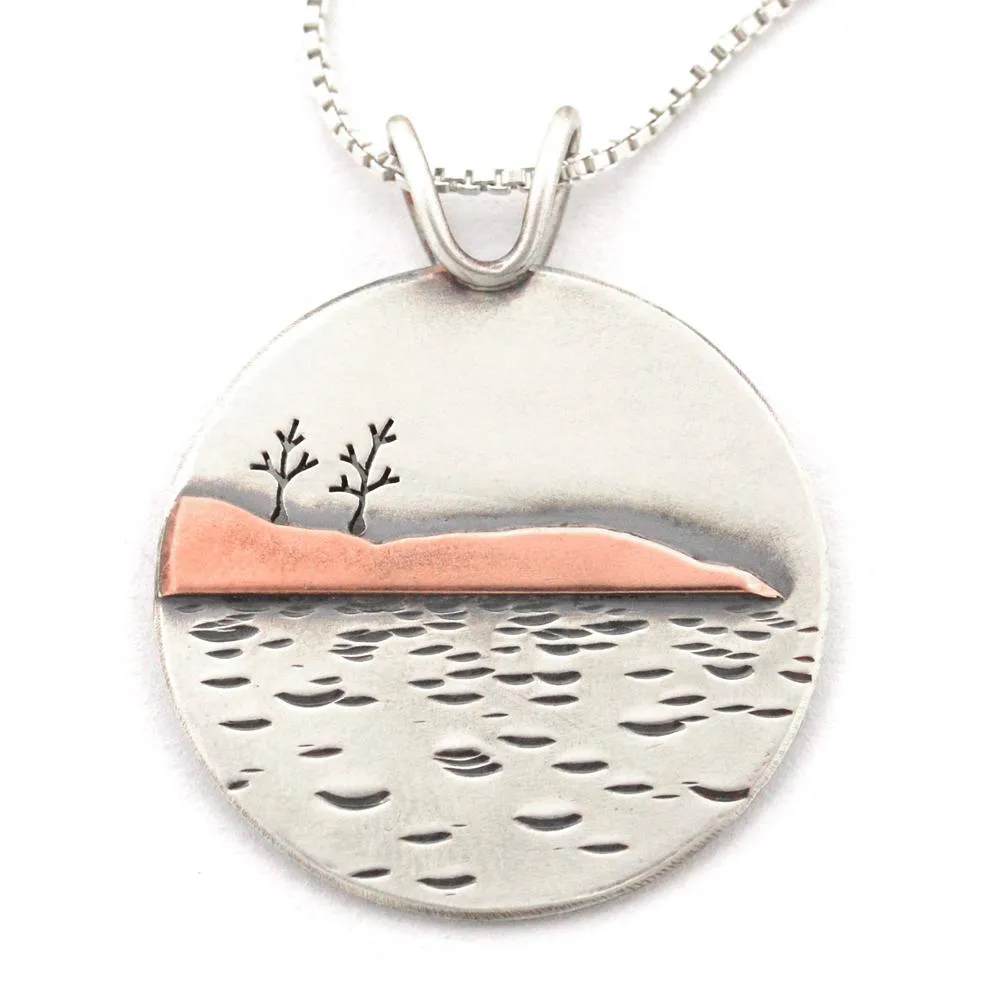 Presque Isle Autumn Shoreline Pendant