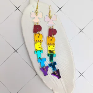 Pretty Rainbow Earrings