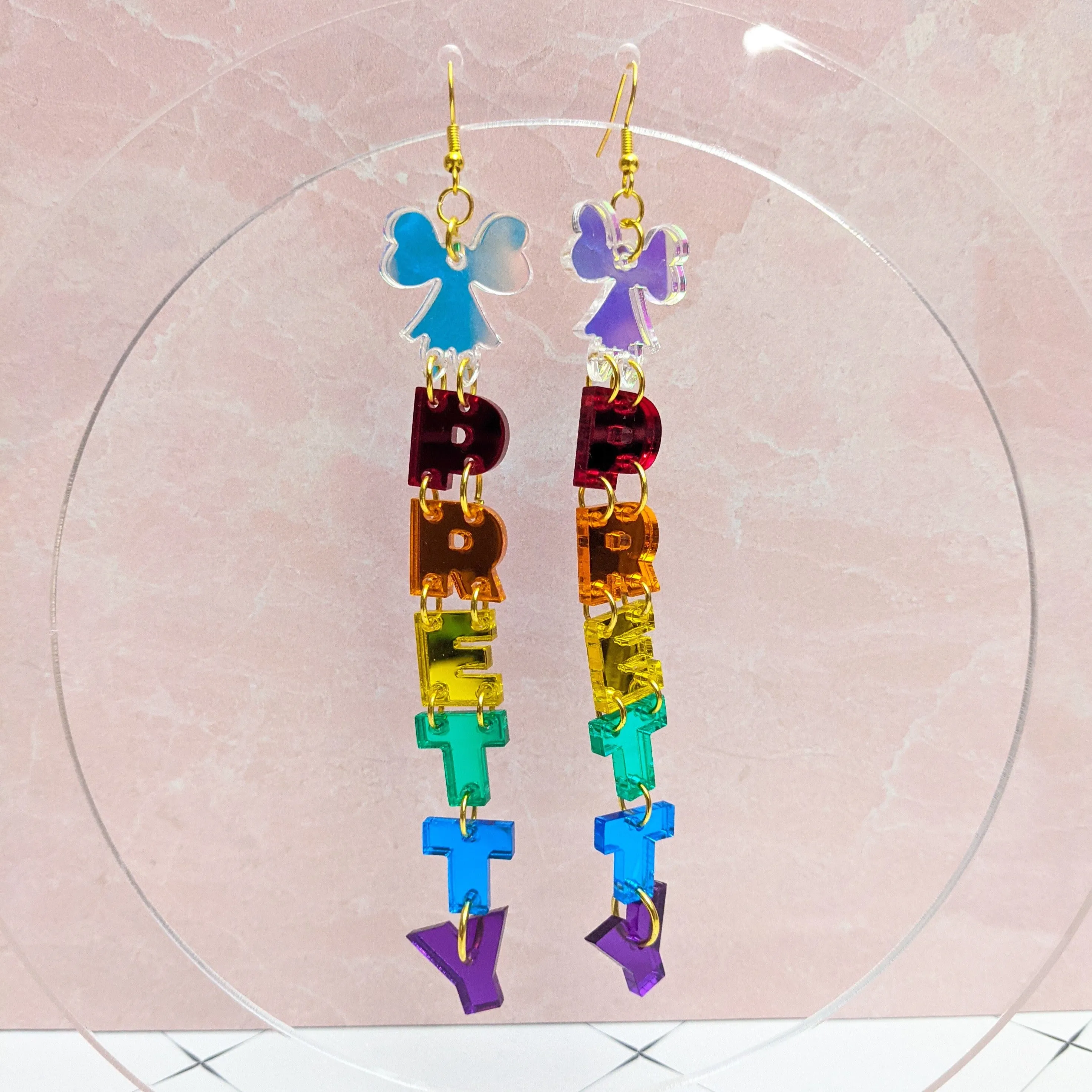 Pretty Rainbow Earrings