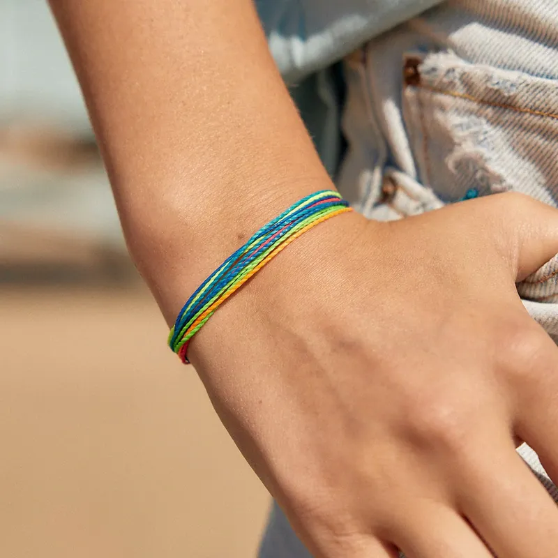 Pura Vida Bracelet ~ Neon Shoreline