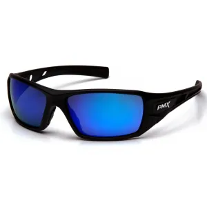 Pyramex SB10465D Velar Ice Blue Mirror Lens with Black Frame