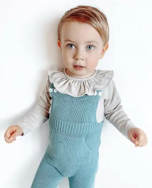 "Leo" Knitted Dungarees