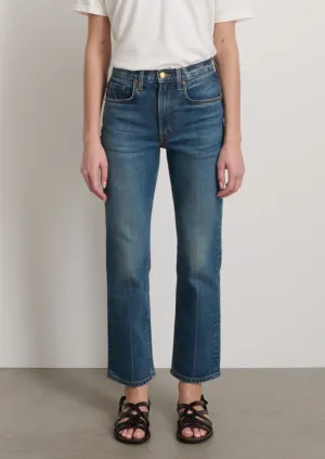 Rae Stretch Crop Jean, Vista Blue
