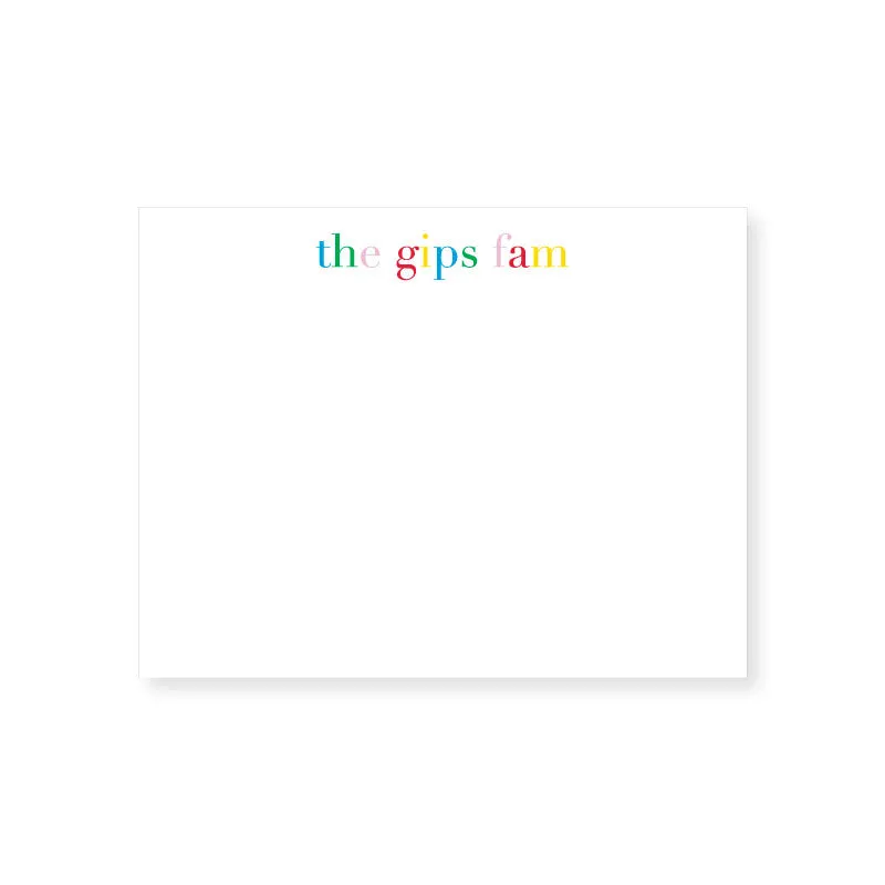 Rainbow Notecards // multi