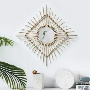 Rattan Mirror