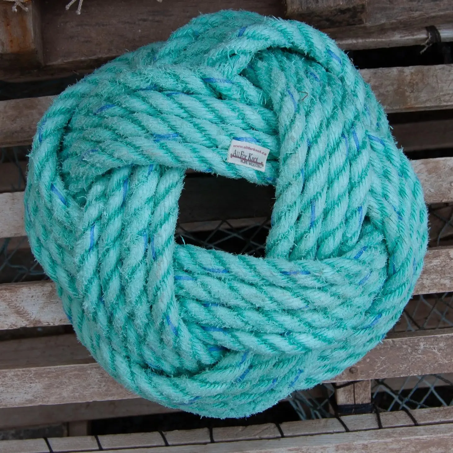 Reclaimed Fisherman's’ Rope Bowl