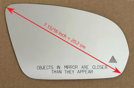 Replacement Blind Spot Mirror Glass for Mercedes-Benz E53 AMG 2019 - 2022