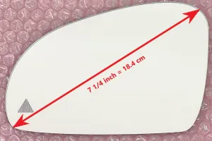 Replacement Blind Spot Mirror Glass for Mercedes-Benz SLC43 AMG 2017 - 2019