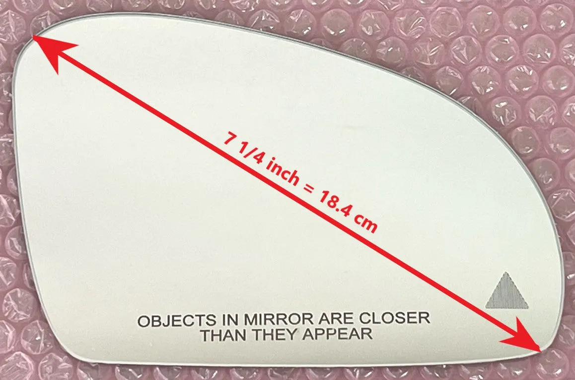 Replacement Blind Spot Mirror Glass for Mercedes-Benz SLC43 AMG 2017 - 2019