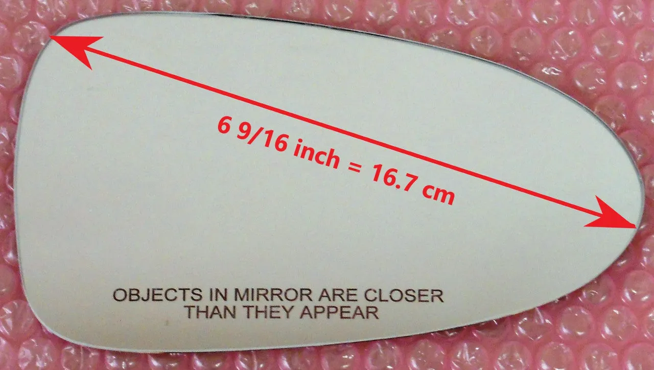 Replacement Fit Over Auto-Dimming Mirror Glass for Bentley Continental 2004 - 2009