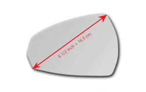 Replacement Mirror Glass for Audi A3 Quattro MK3 2015 - 2020