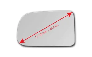 Replacement Mirror Glass for Chevrolet Avalanche 1500 2003 - 2005