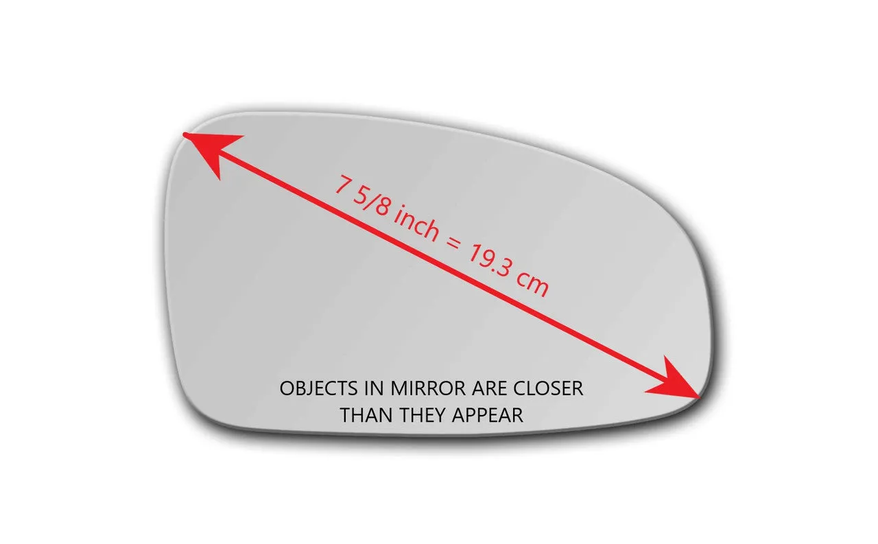 Replacement Mirror Glass for Chevrolet Aveo 2004 - 2009