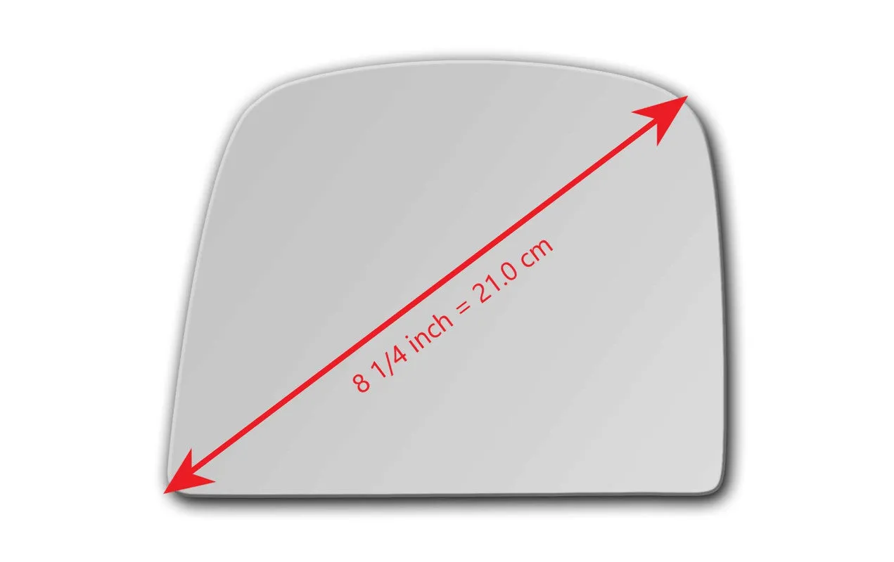 Replacement Mirror Glass for Chevrolet Express 1500  2008 - 2014
