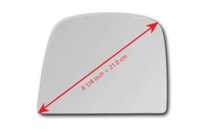 Replacement Mirror Glass for Chevrolet Express 1500  2008 - 2014