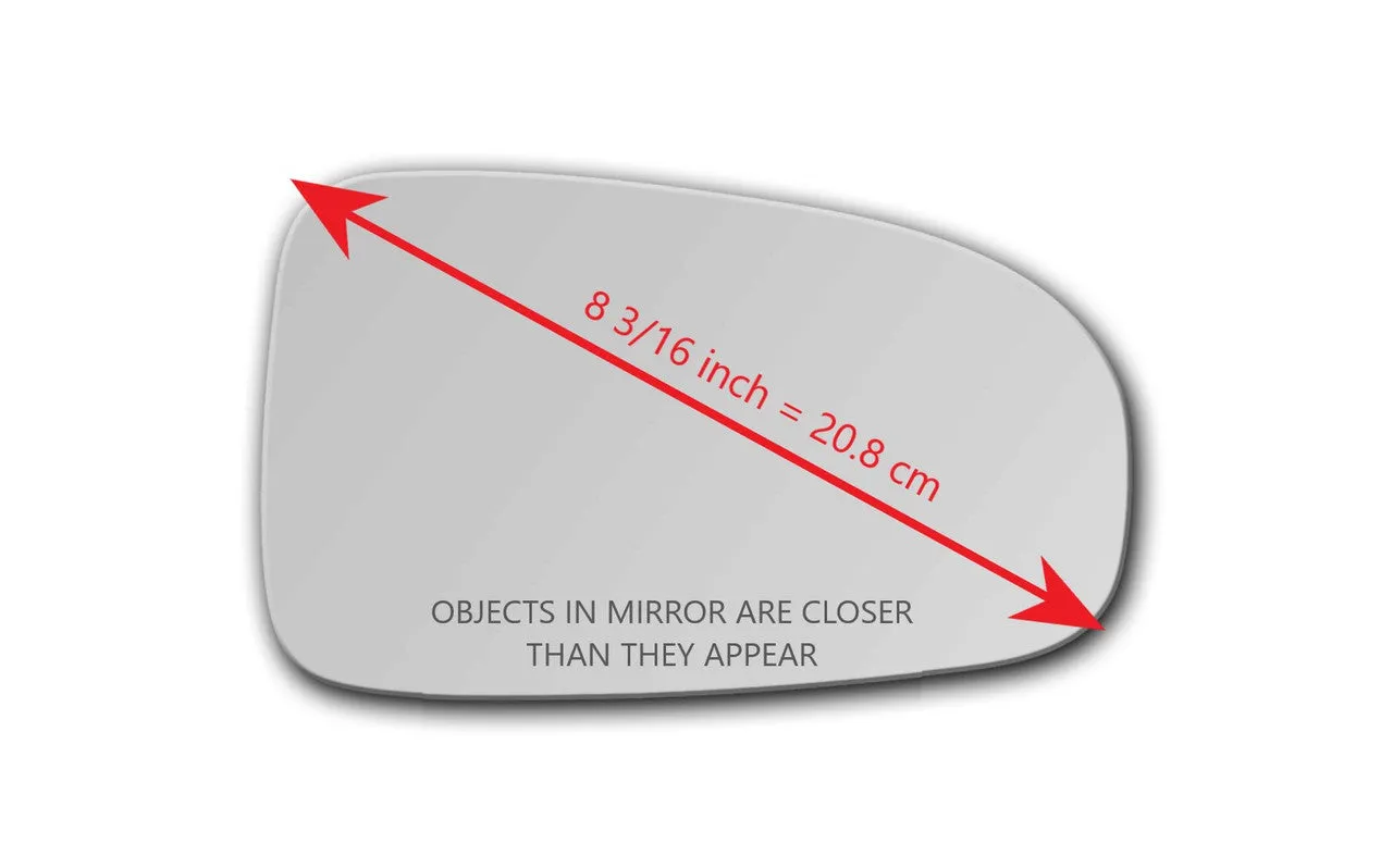 Replacement Mirror Glass for Chevrolet Impala 2000 - 2005