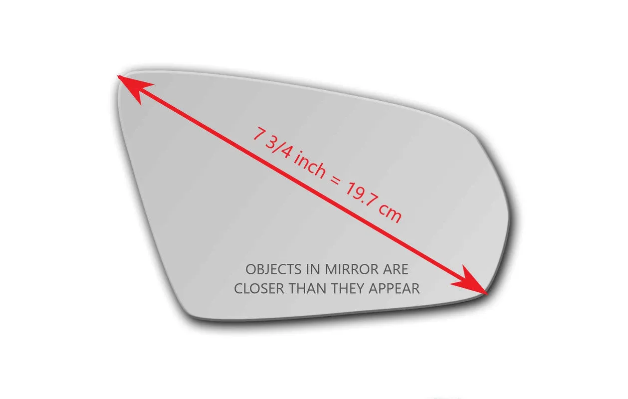 Replacement Mirror Glass for Chrysler Sebring 2007 - 2010