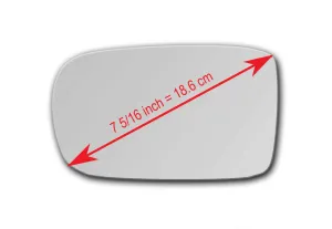 Replacement Mirror Glass for Dodge Charger 2011 - 2021