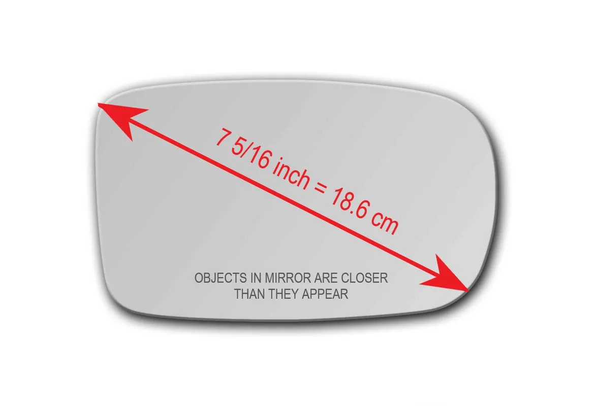 Replacement Mirror Glass for Dodge Charger 2011 - 2021