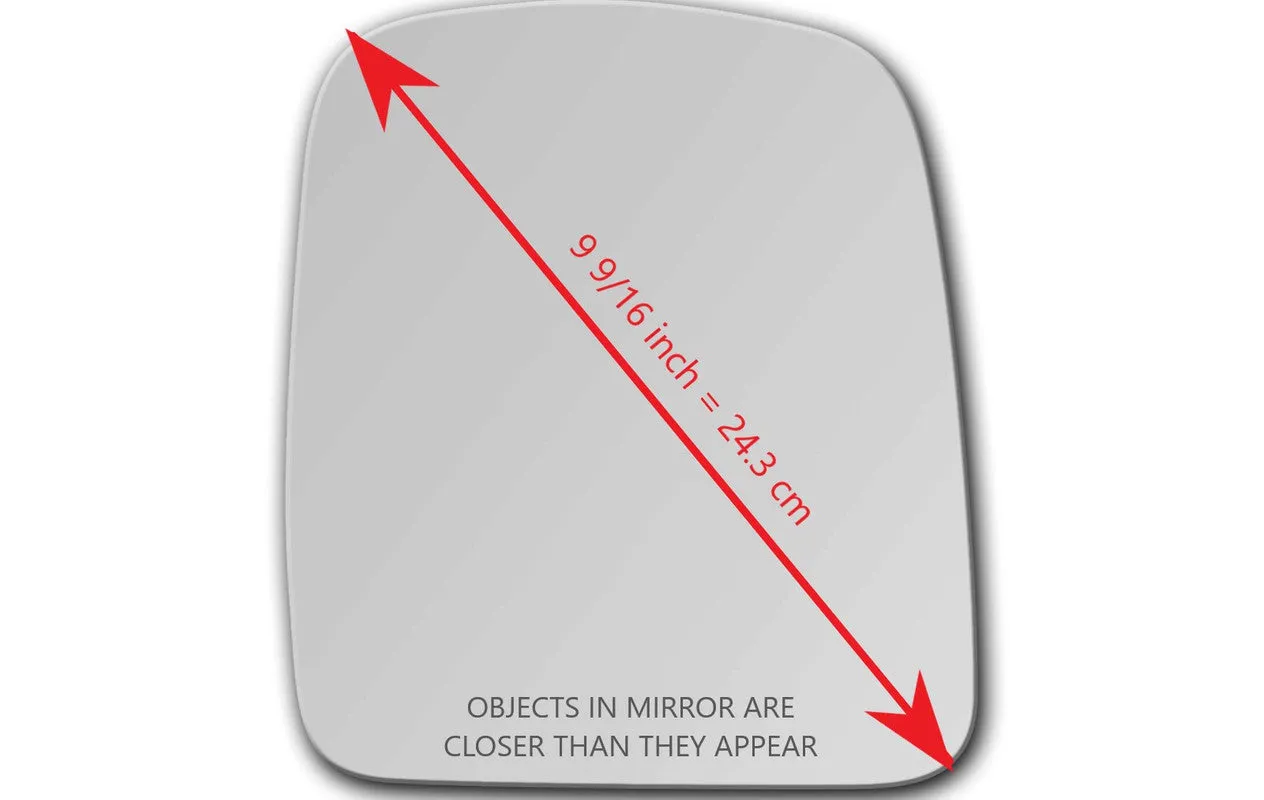 Replacement Mirror Glass for GMC Savana 1500  2003 - 2007