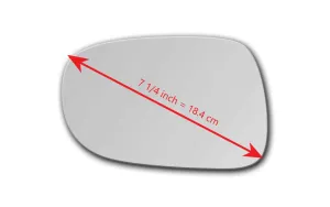 Replacement Mirror Glass for Lexus IS F 2008 - 2011