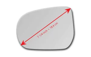 Replacement Mirror Glass for Mazda Tribute 2001 - 2006