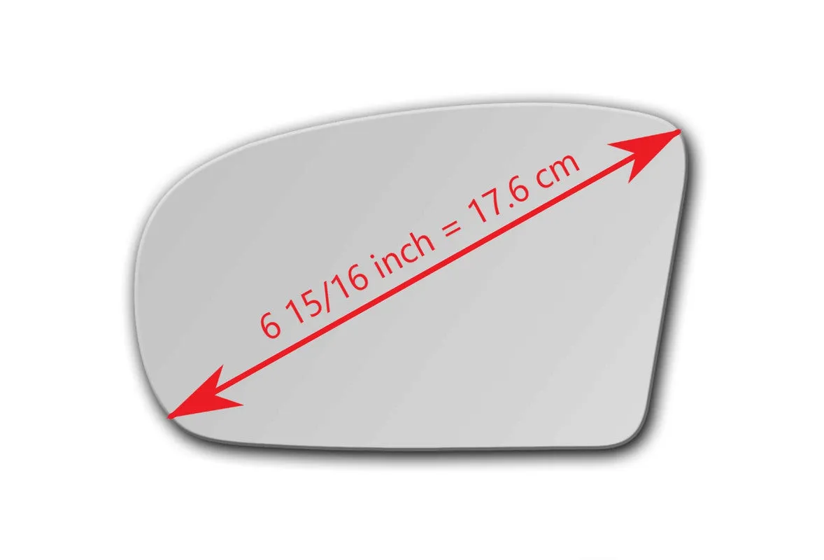 Replacement Mirror Glass for Mercedes-Benz C32_AMG 2002 - 2004