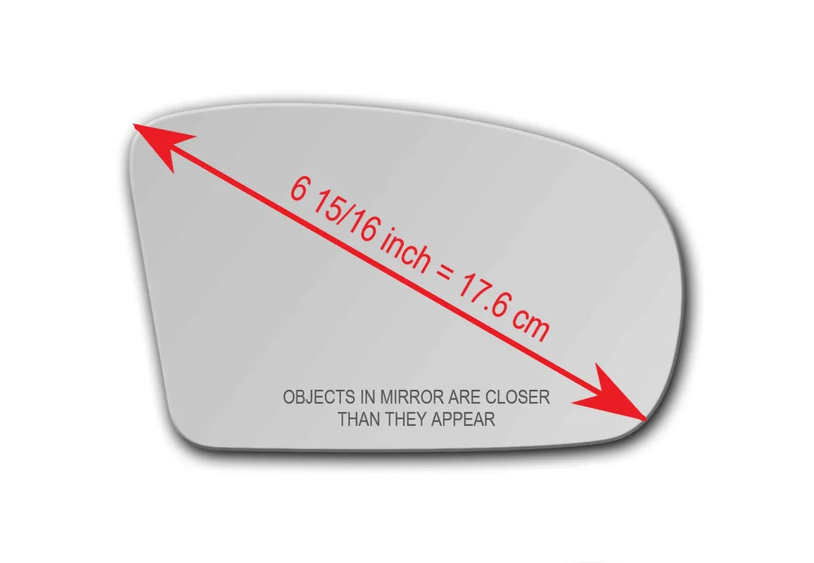 Replacement Mirror Glass for Mercedes-Benz C32_AMG 2002 - 2004