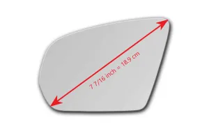 Replacement Mirror Glass for Mercedes-Benz S550E 2015 - 2017