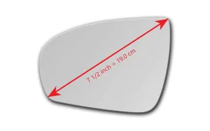 Replacement Mirror Glass for Mercedes-Benz SL600 2009