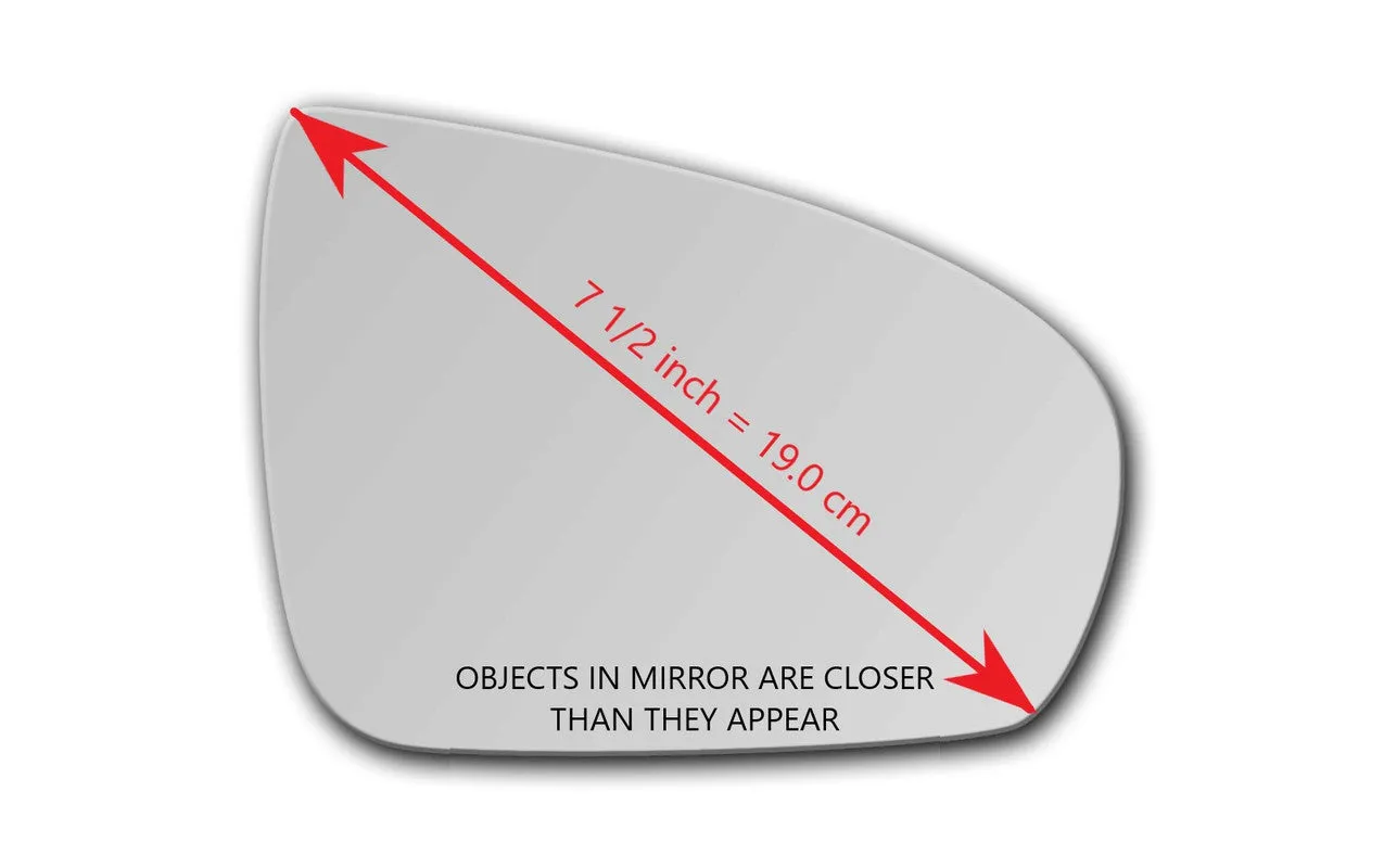 Replacement Mirror Glass for Mercedes-Benz SL600 2009