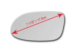 Replacement Mirror Glass for Mercedes-Benz SLK320 2001 - 2004