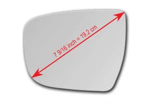 Replacement Mirror Glass for Nissan Murano 2015 - 2021