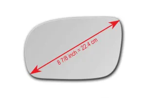 Replacement Mirror Glass for Pontiac Montana 1999 - 2009