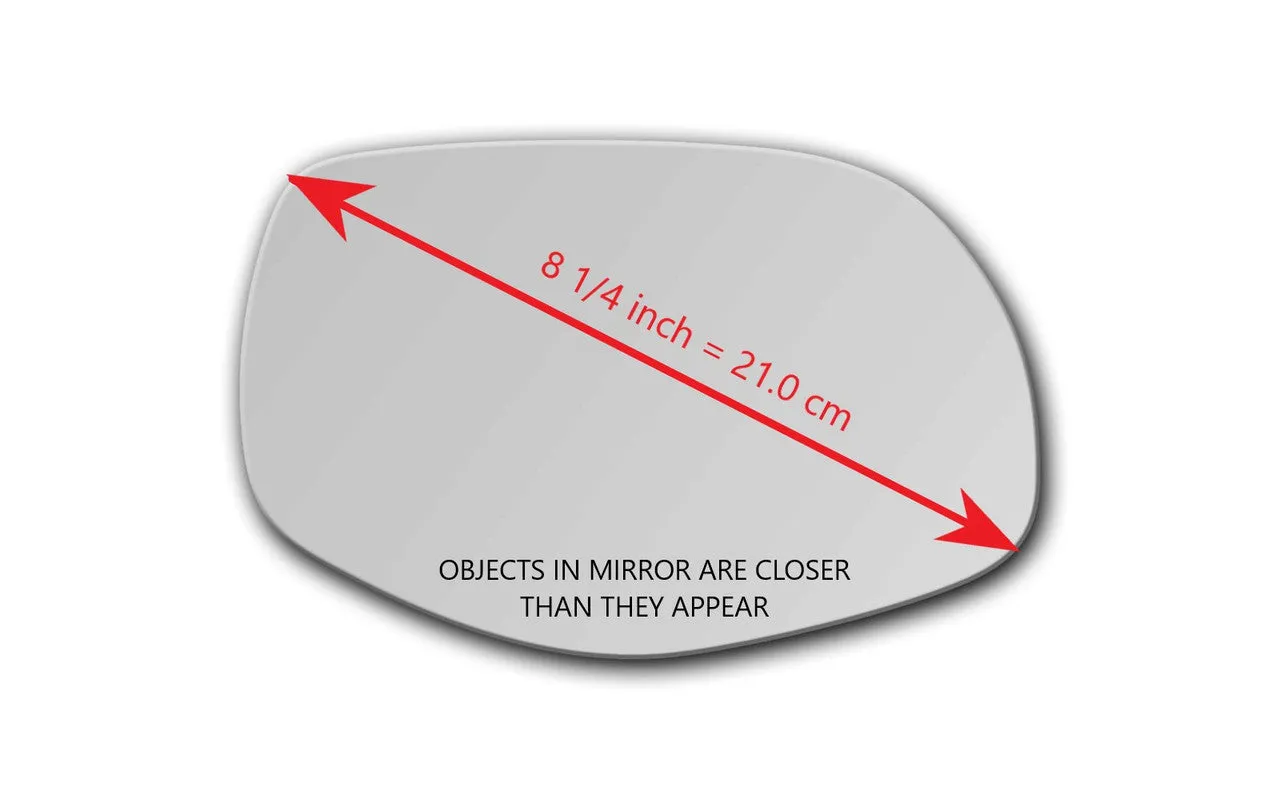 Replacement Mirror Glass for Porsche Cayenne  2008 - 2010