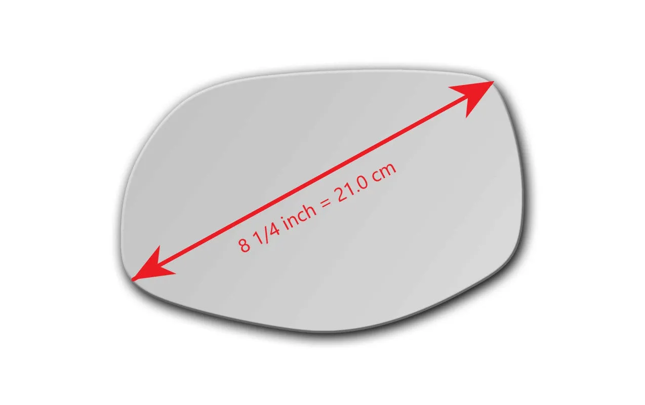 Replacement Mirror Glass for Porsche Cayenne  2008 - 2010