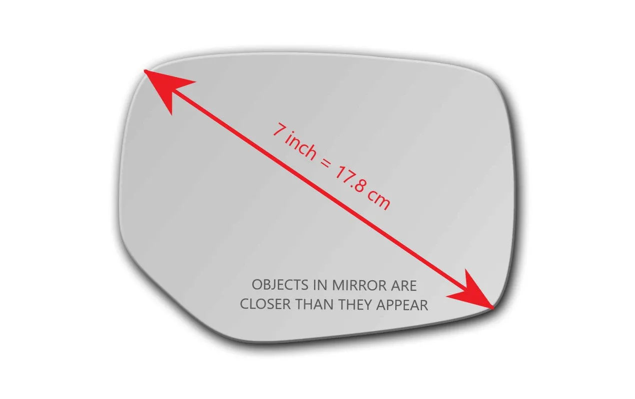 Replacement Mirror Glass for Subaru Legacy 2015 - 2017