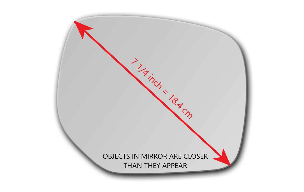 Replacement Mirror Glass for Subaru Outback 2013 - 2014