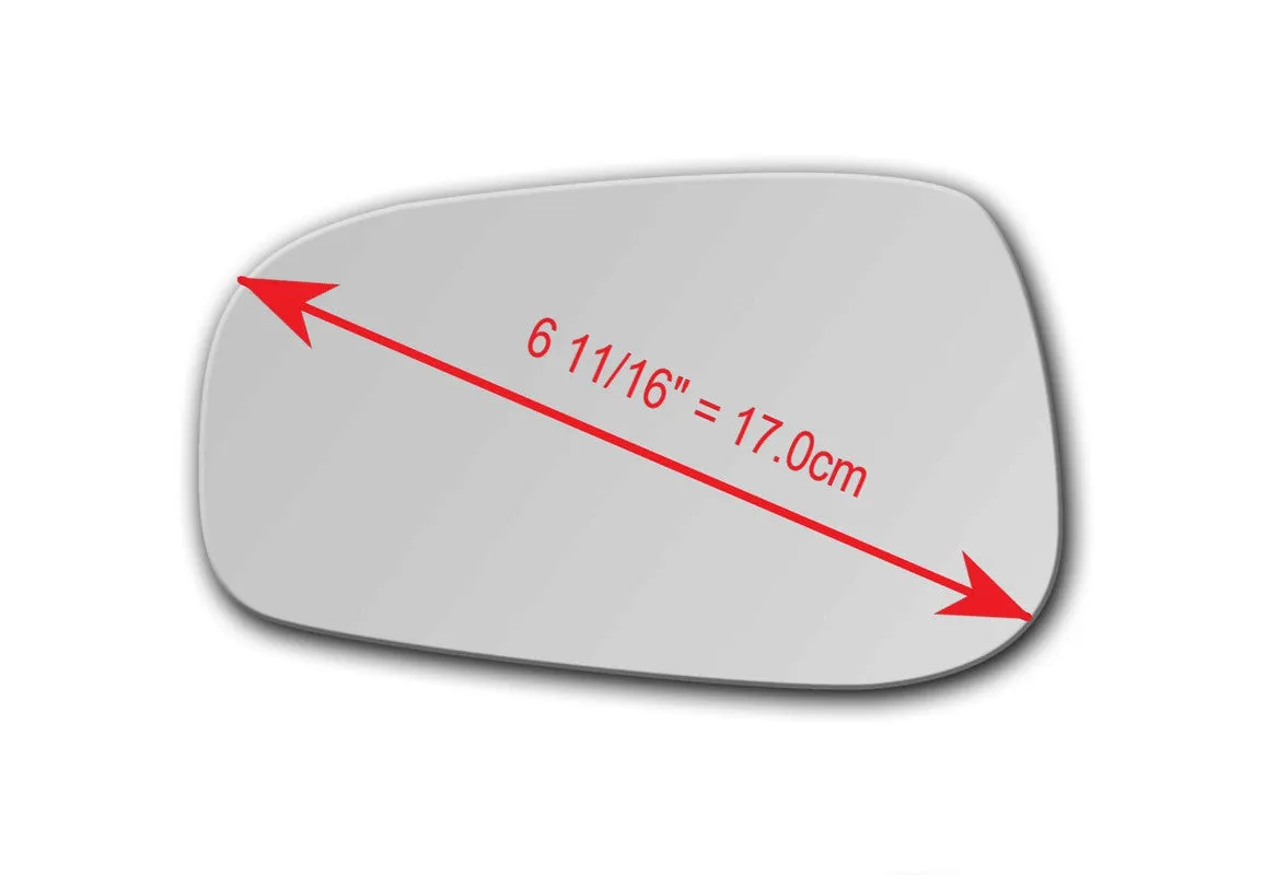 Replacement Mirror Glass for Volvo V70 2004 - 2006