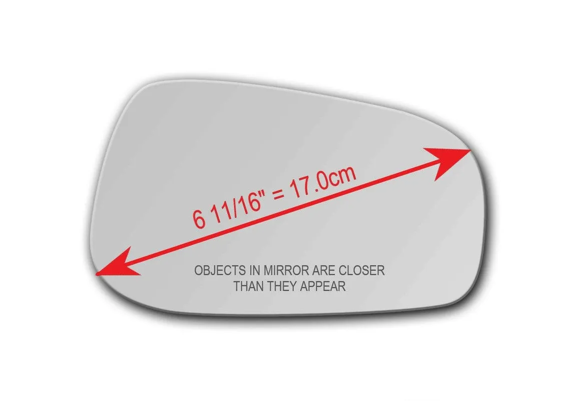 Replacement Mirror Glass for Volvo V70 2004 - 2006