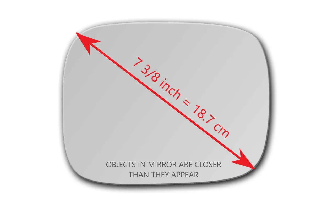 Replacement Mirror Glass for Volvo XC90 2011 - 2014