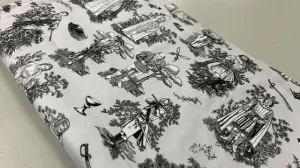 *RETAIL* Princess Toile - Gray