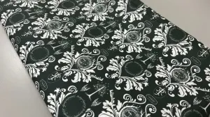 *RETAIL* Rings Damask (Half Size) (Very Dark Green)